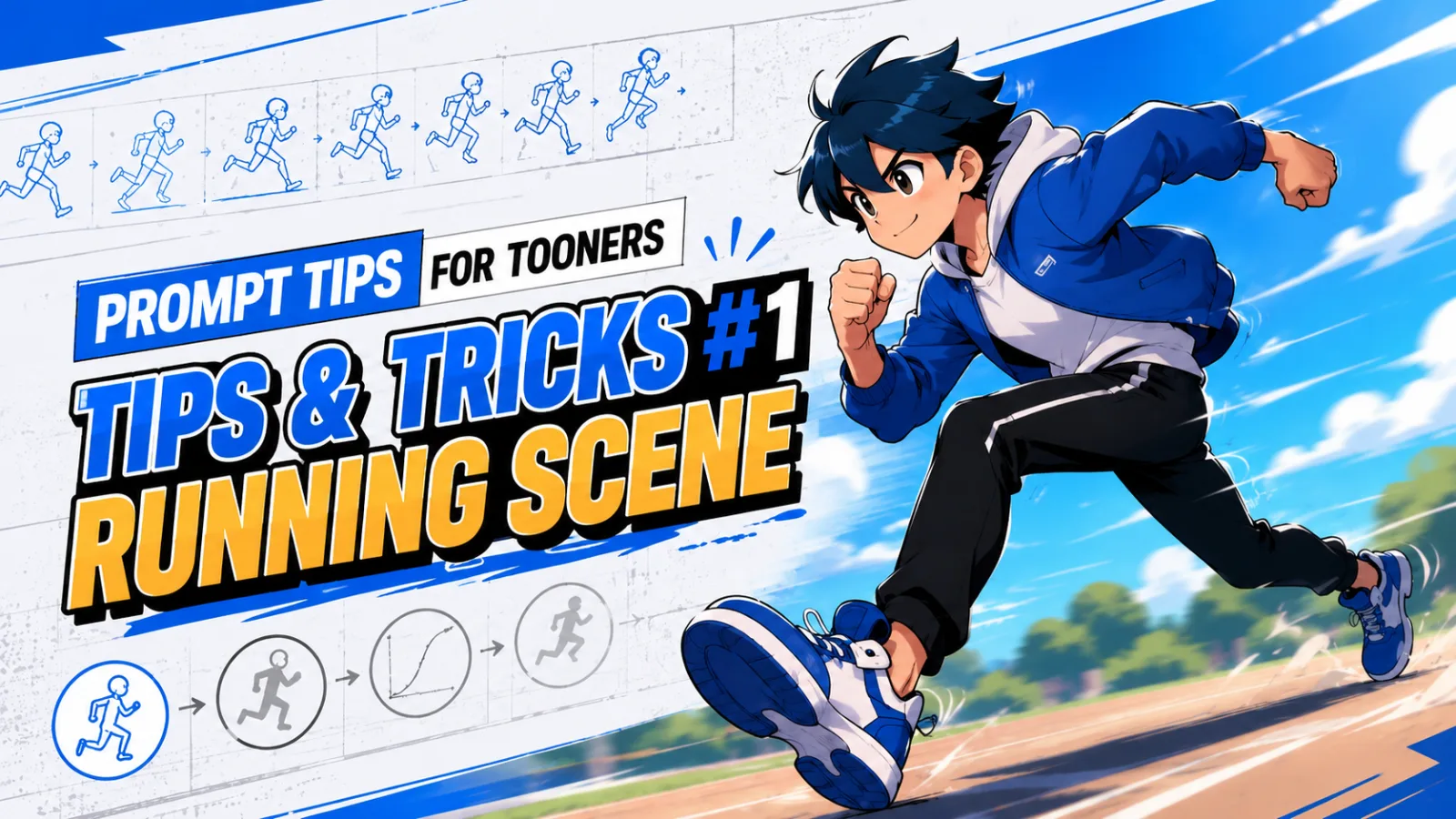 Prompt Tips for Tooners #1 - Running Scene