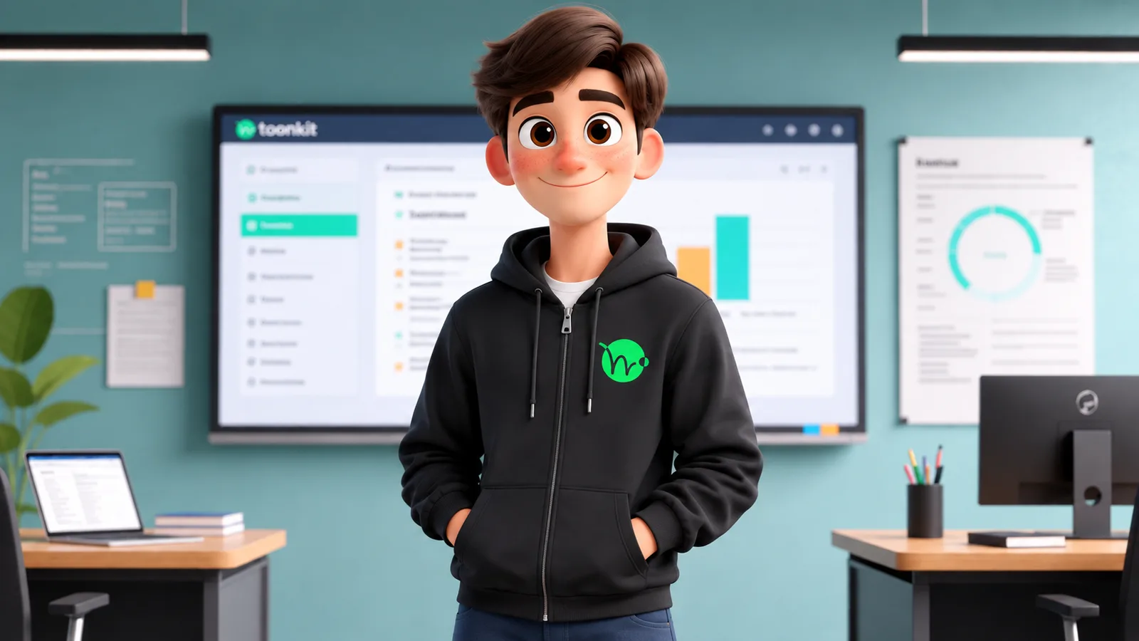 Do You Really Have to Be at Your Desk to Start with Toonkit?