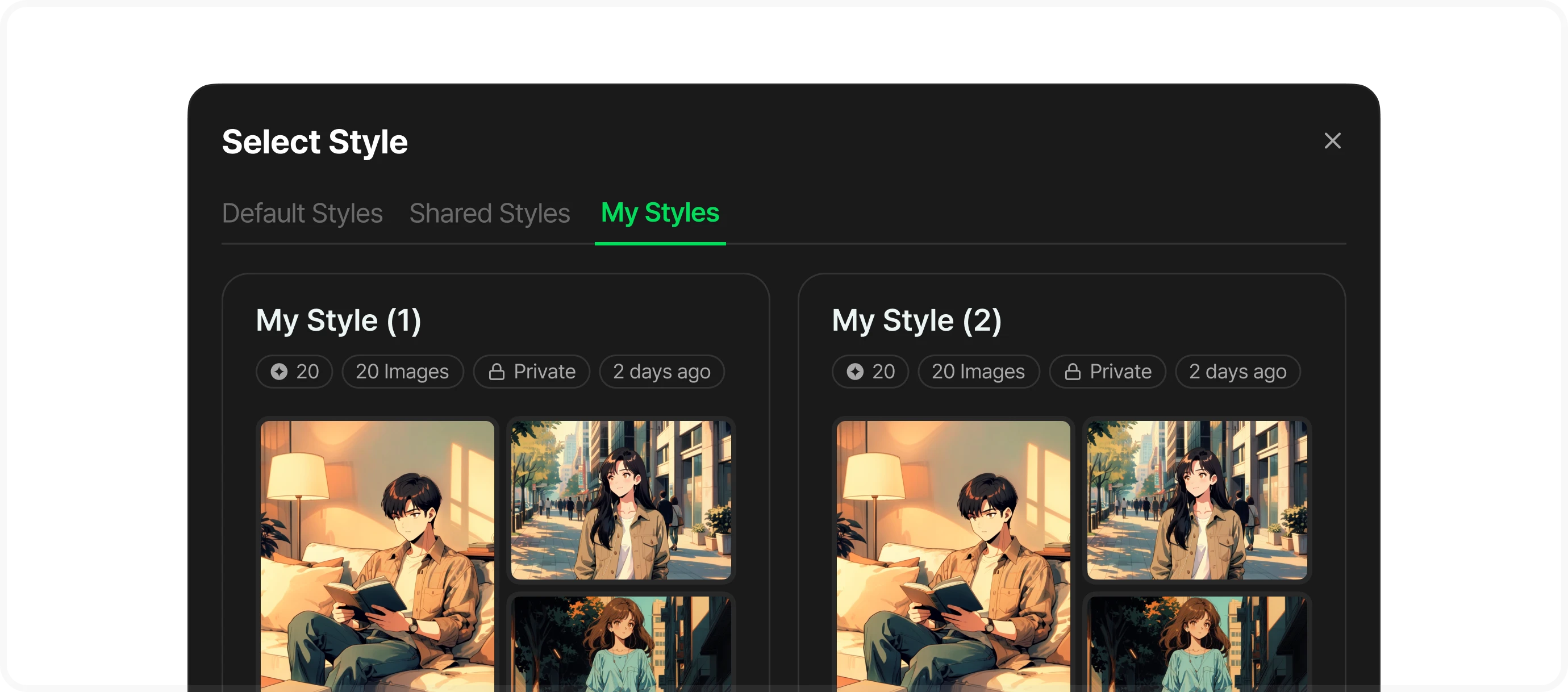 Use your style