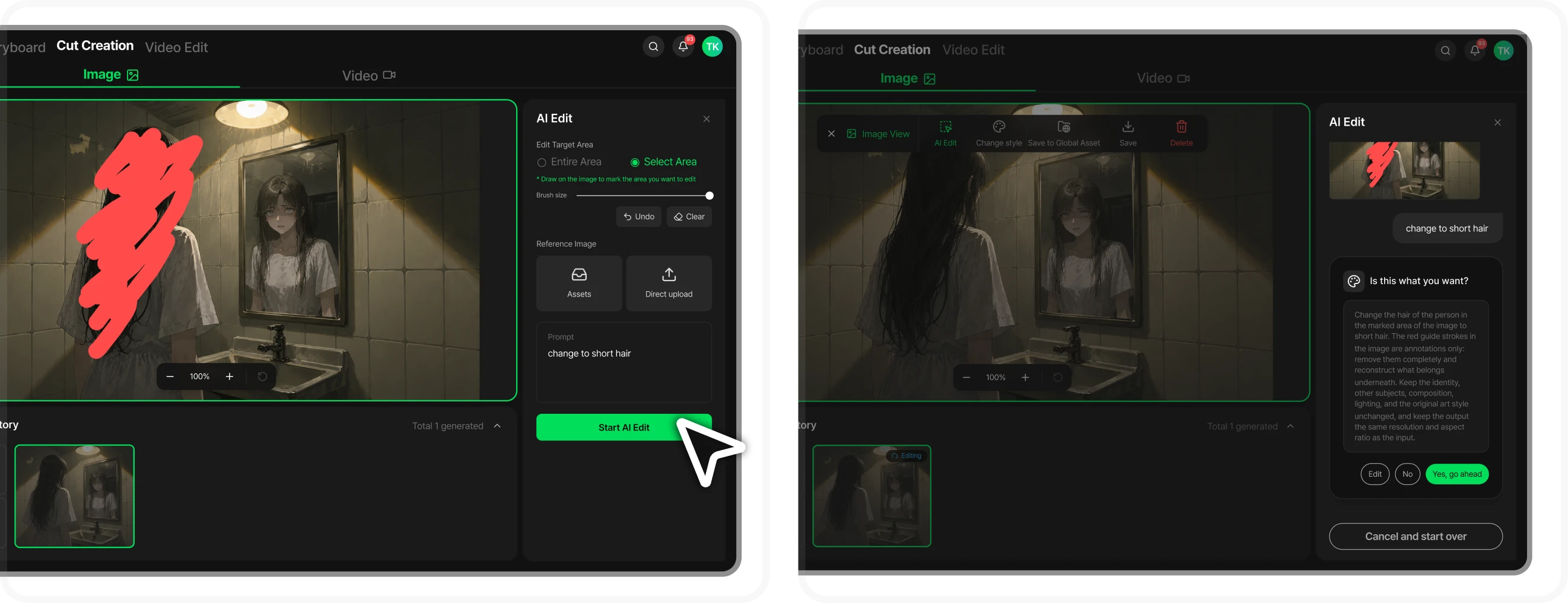 Refine with AI Edit