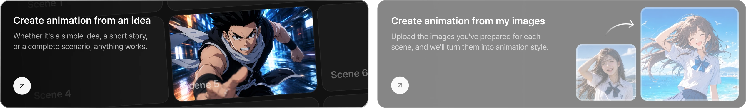 Choose a template and aspect ratio