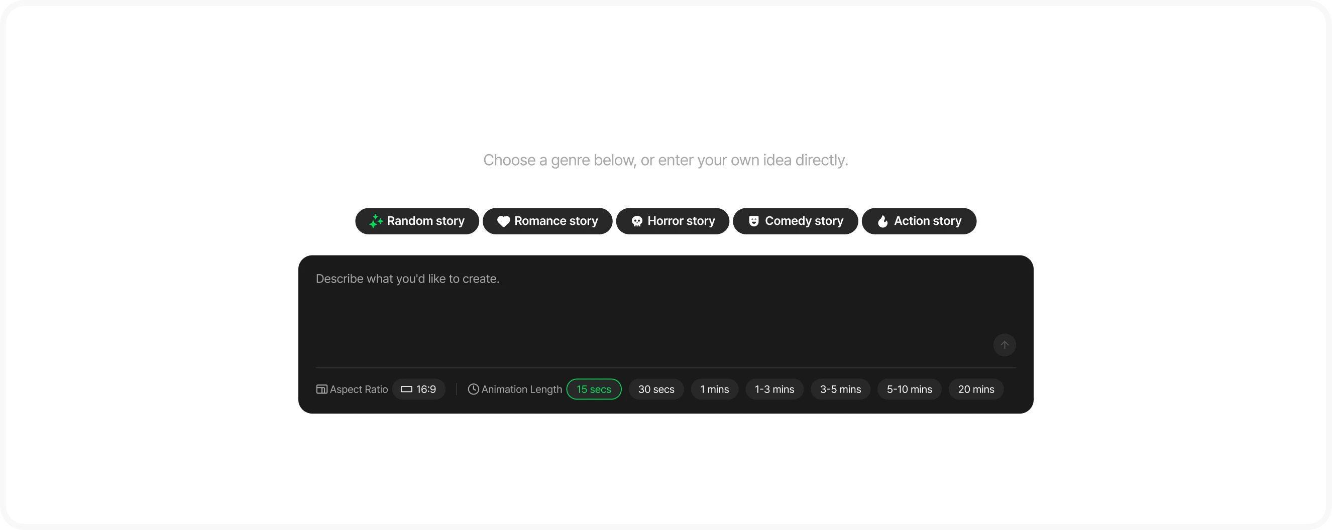 Enter your idea