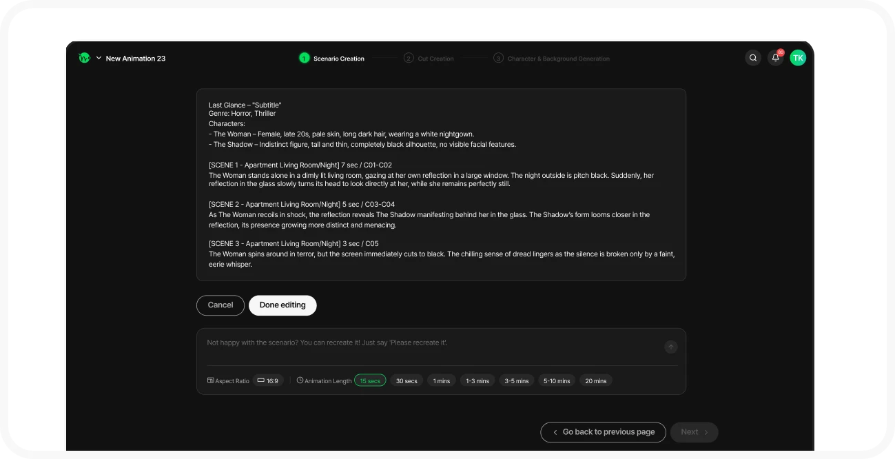 Revise the draft — edit directly