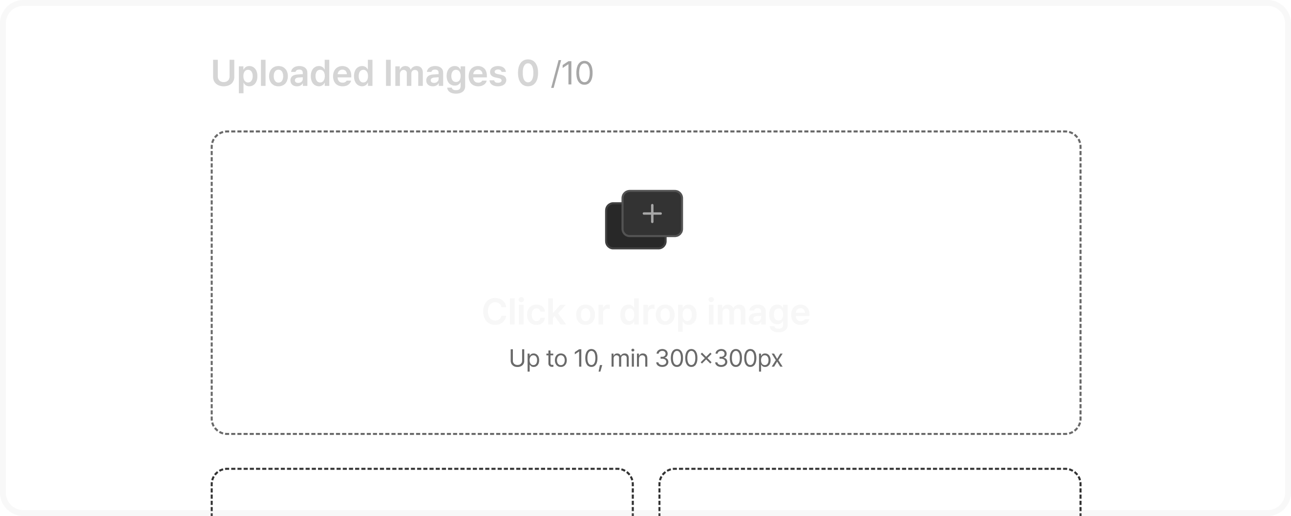 Upload your images