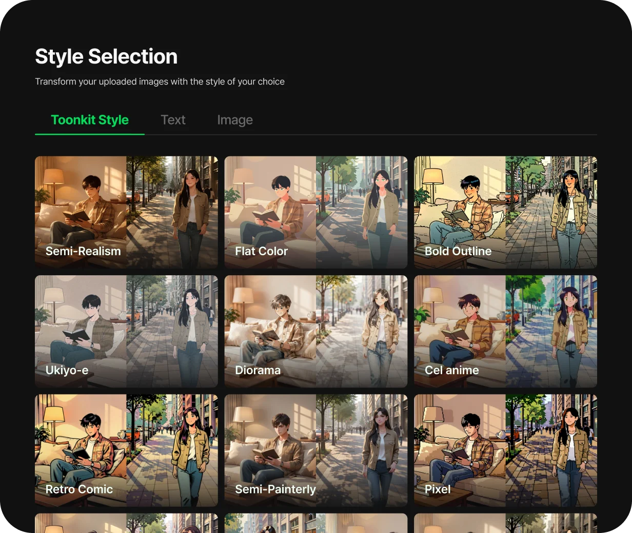Choose Your Character Style